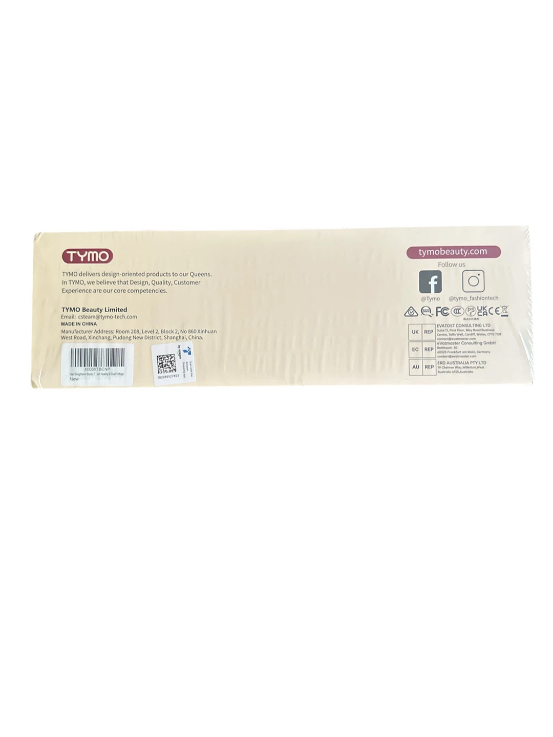 NEW TYMO Ring Hair Straightening Comb - photo 3