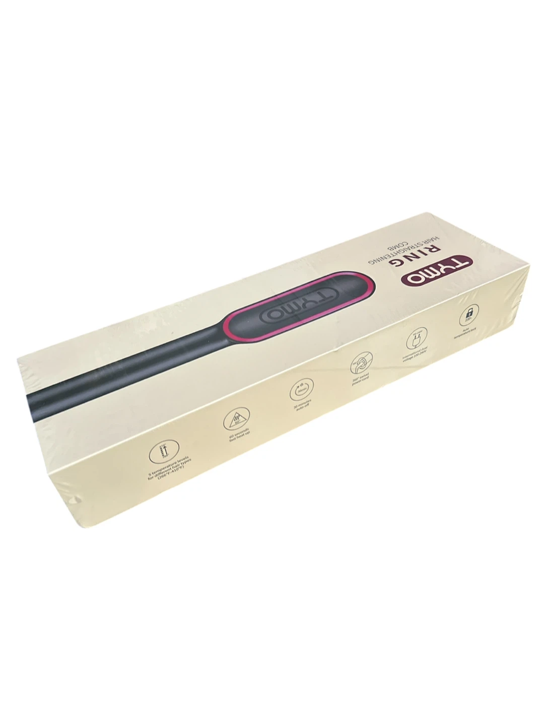 NEW TYMO Ring Hair Straightening Comb - photo 4