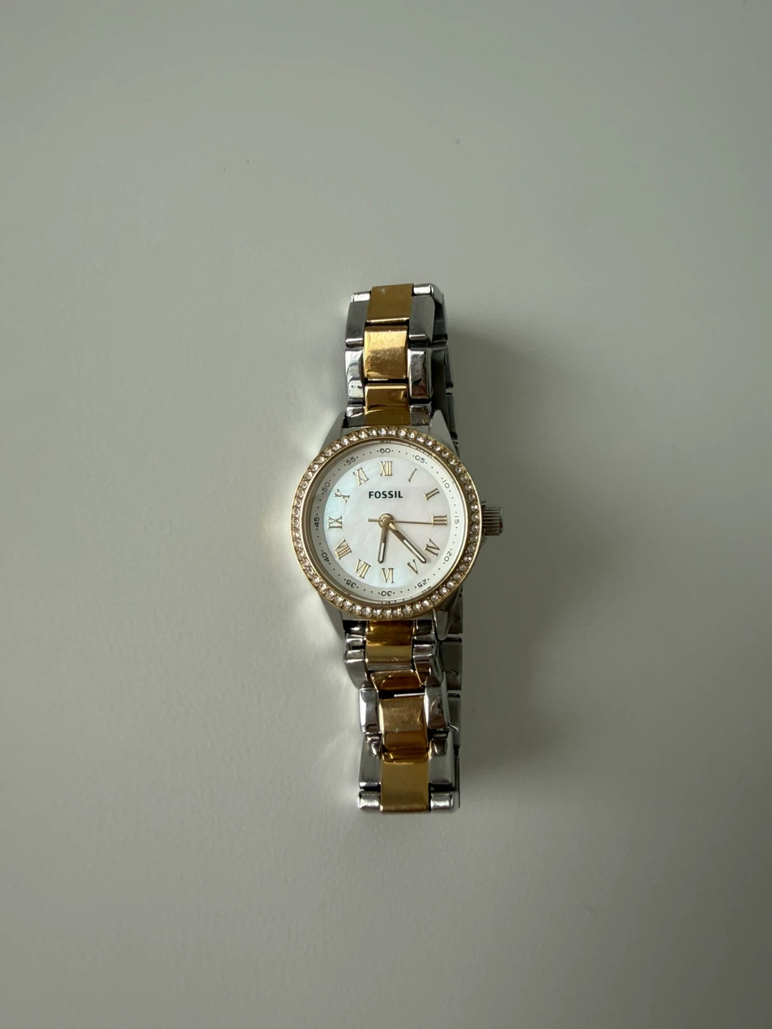 Fossil Watch - Two-Tone Stainless Steel with Crystal Bezel