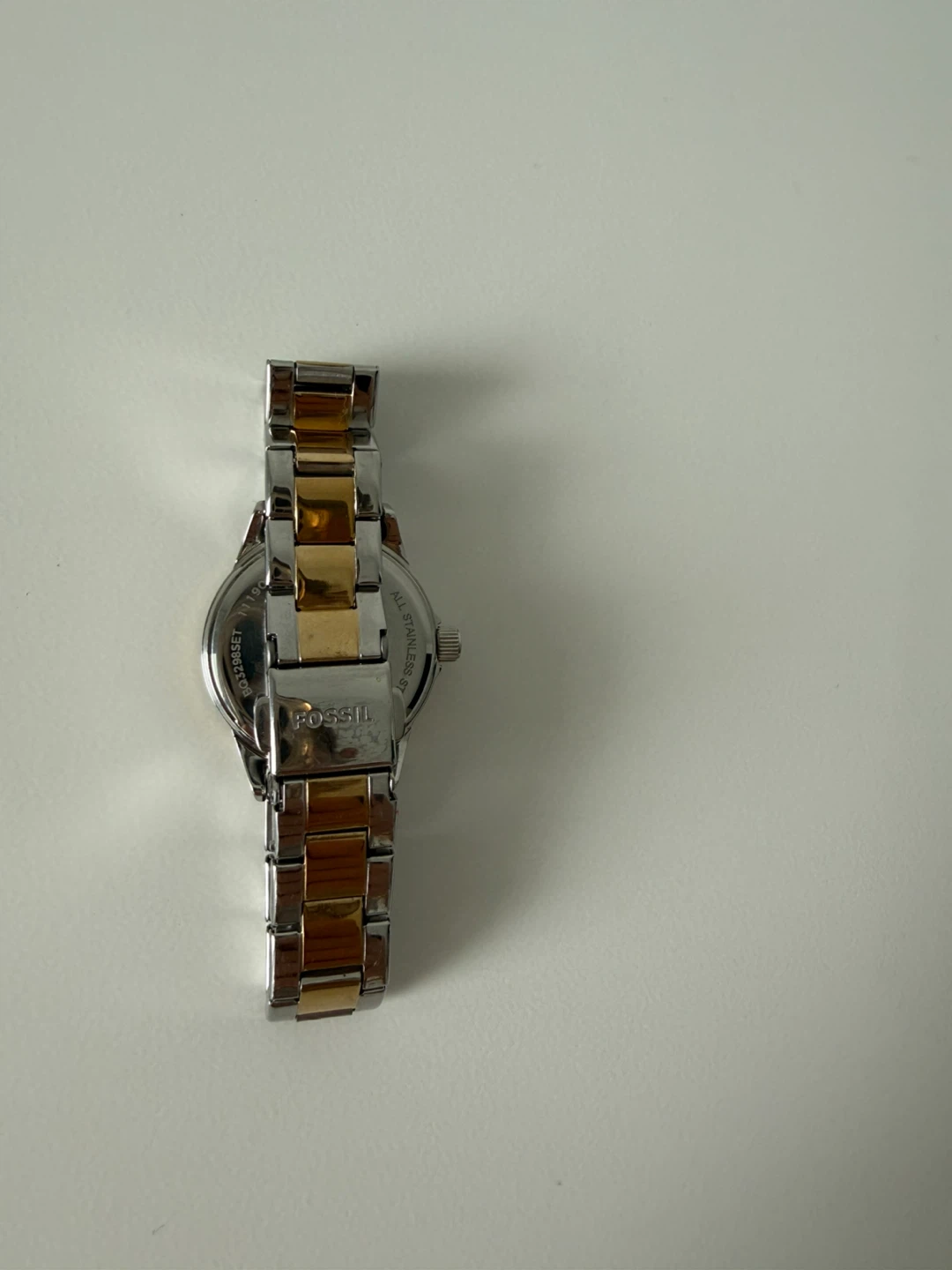 Fossil Watch - Two-Tone Stainless Steel with Crystal Bezel - photo 4