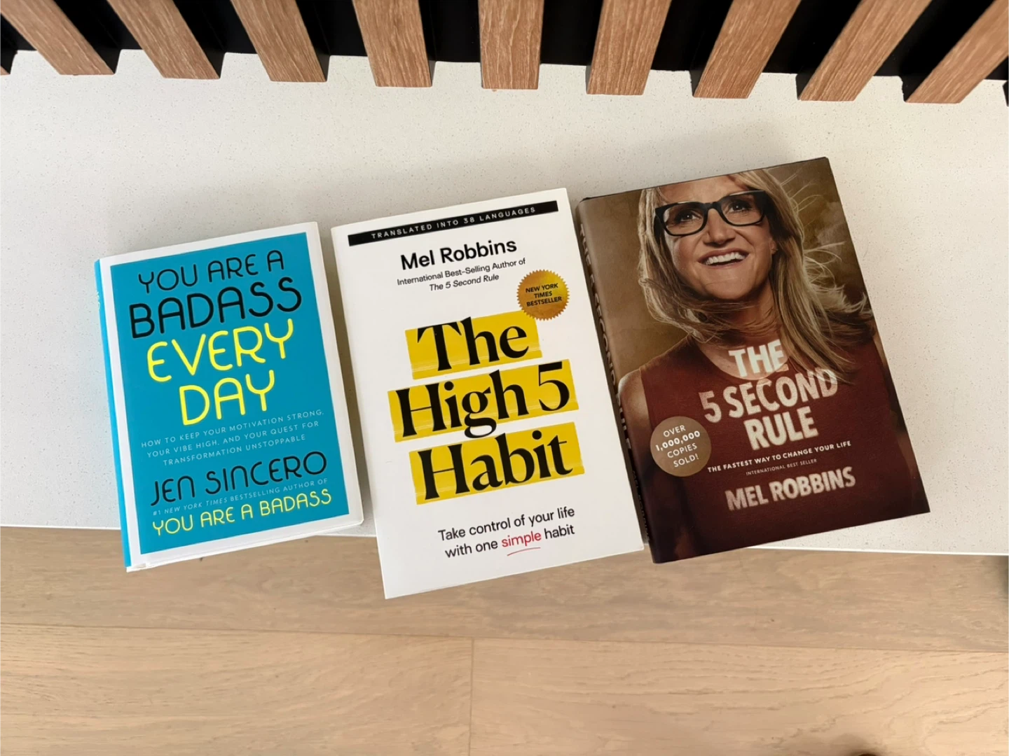 Book bundle (3 for $15) Mel Robbins Jen Sincero *Brand new