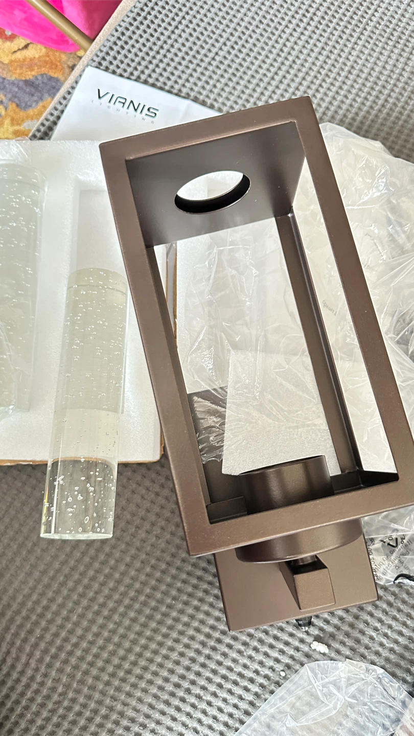 VIANIS Lighting 2 Pack LED Outdoor Wall Sconces - photo 3