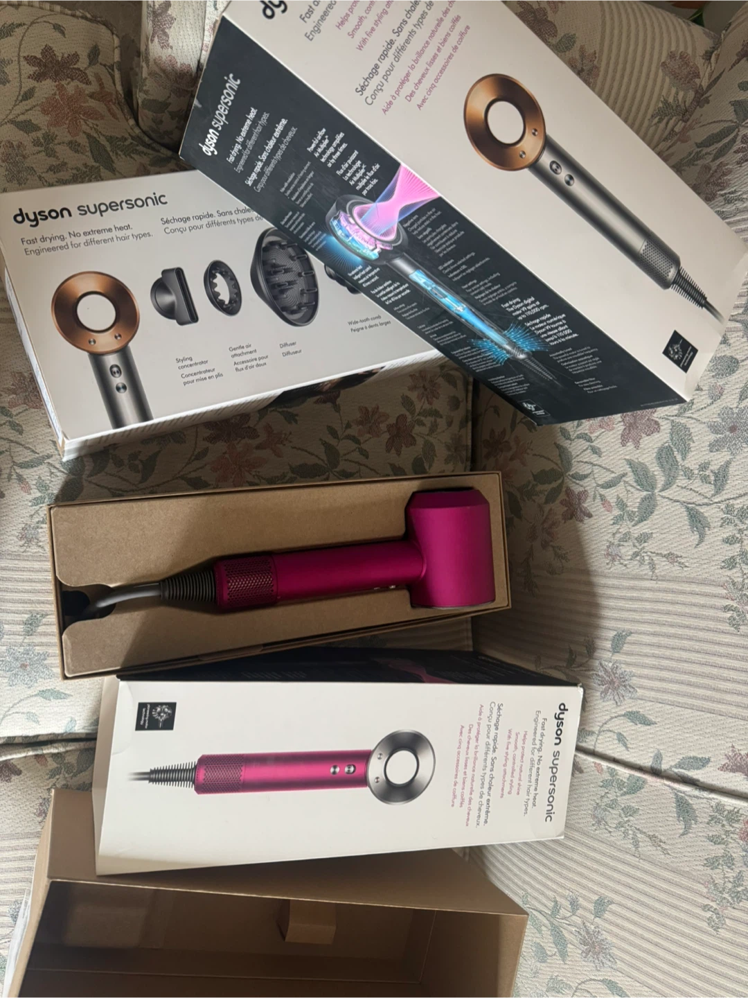 Never used Dyson Supersonic Hair Dryer openbox