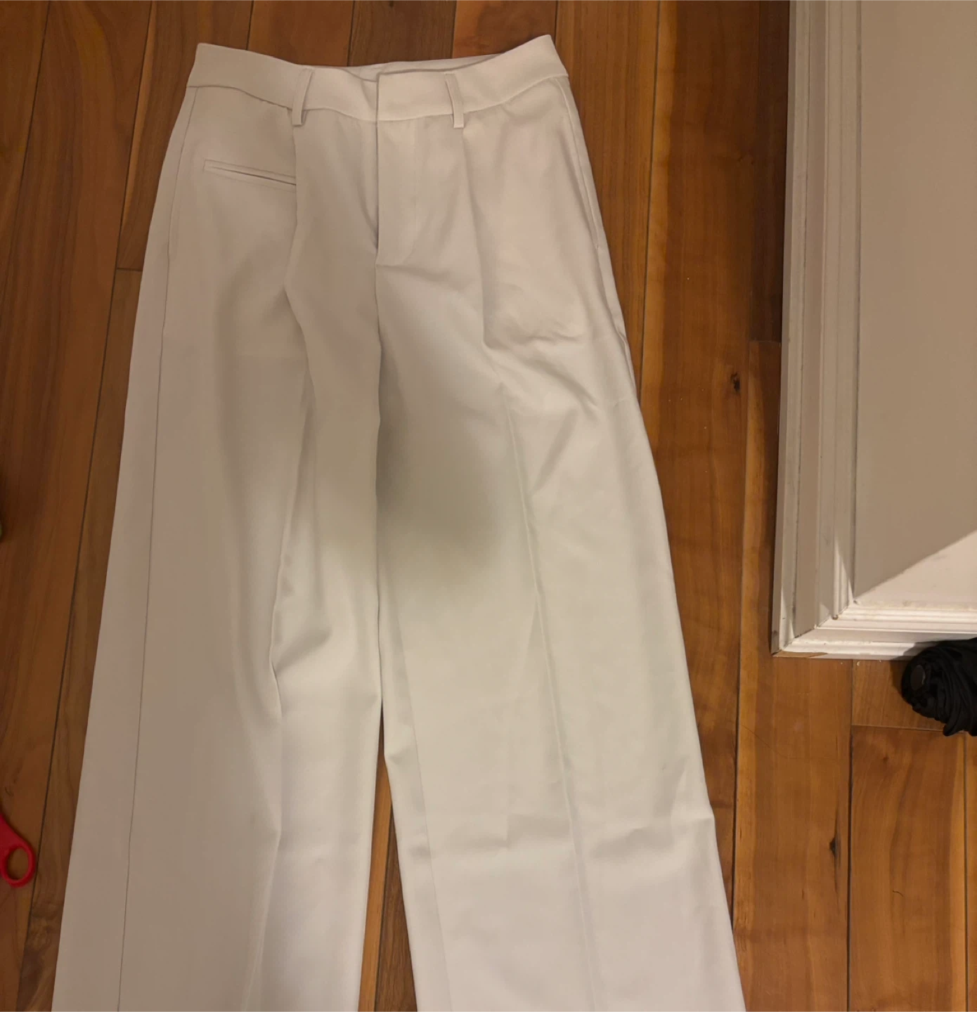 S Wide-Leg Dress Pants