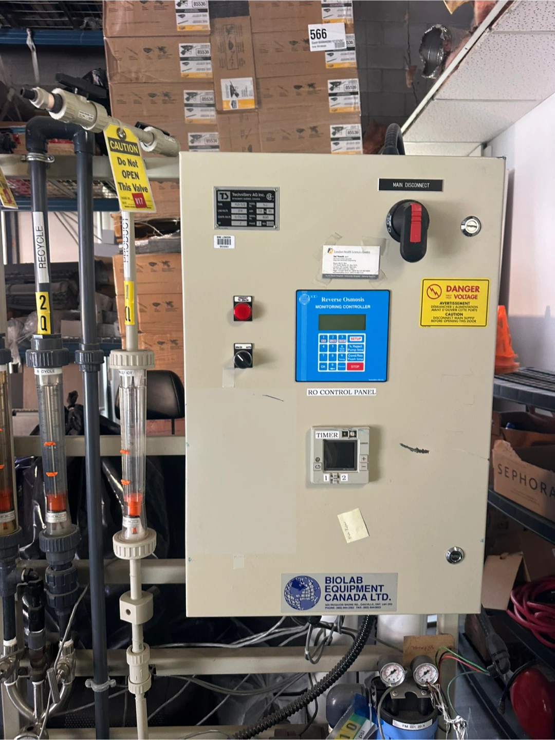 Biolab Equipment Reverse Osmosis System - photo 2