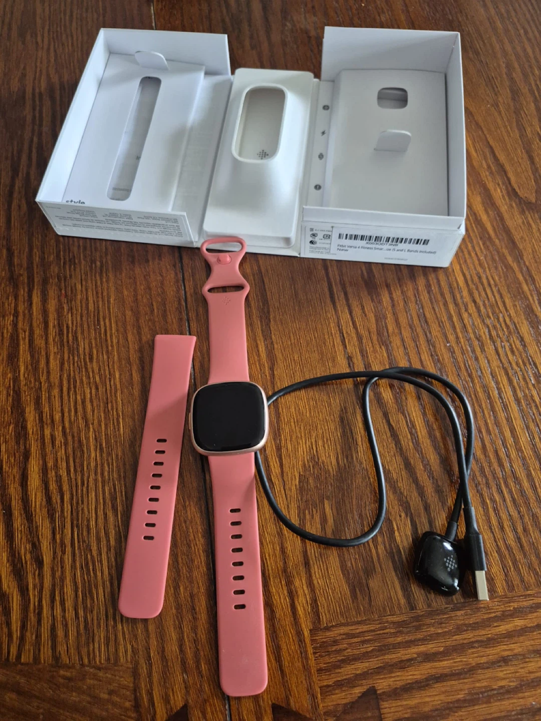 Fitbit Versa 4 Fitness Smartwatch Pink - photo 3