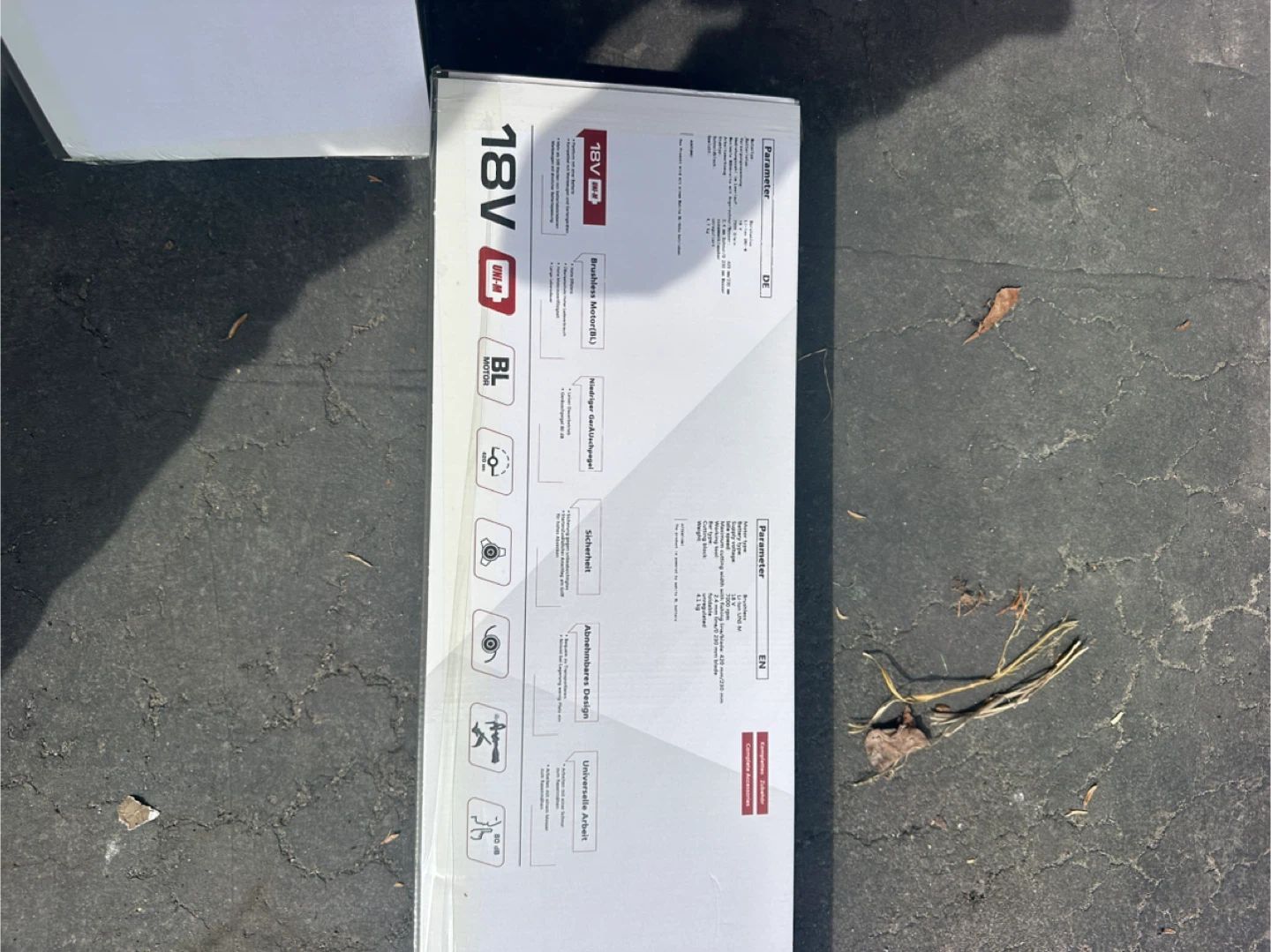 18V Akku Rasentrimmer YN-107 Cordless Trimmer - photo 2