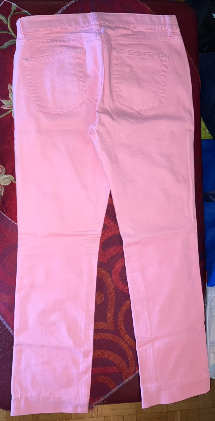 Like New-Jacob Pink Straight Leg Jeans Size 6 - photo 2
