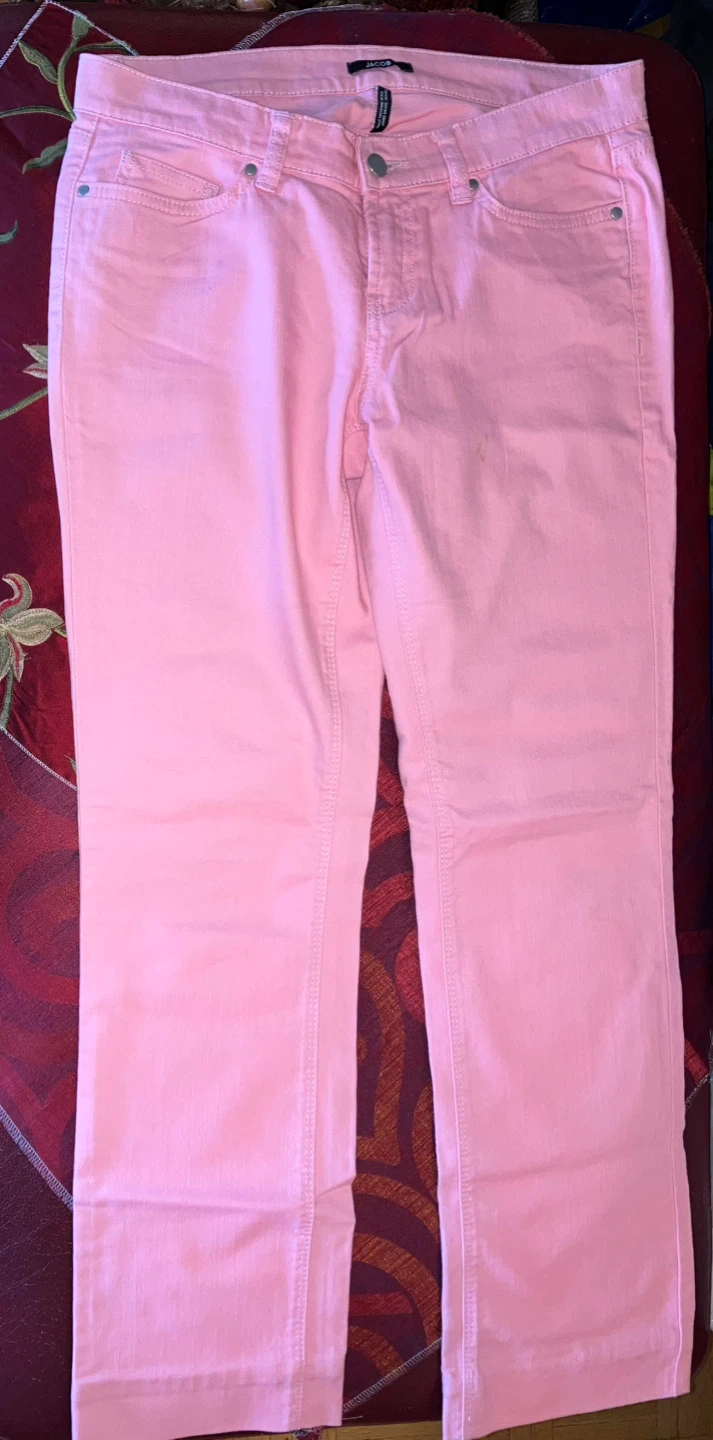 Like New-Jacob Pink Straight Leg Jeans Size 6