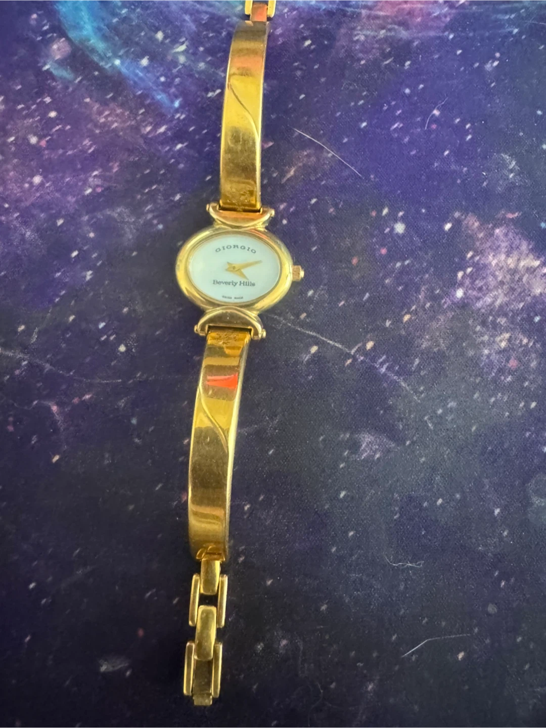 Giorgio Beverly Hills Swiss Made Gold Tone Women's Watch - photo 2