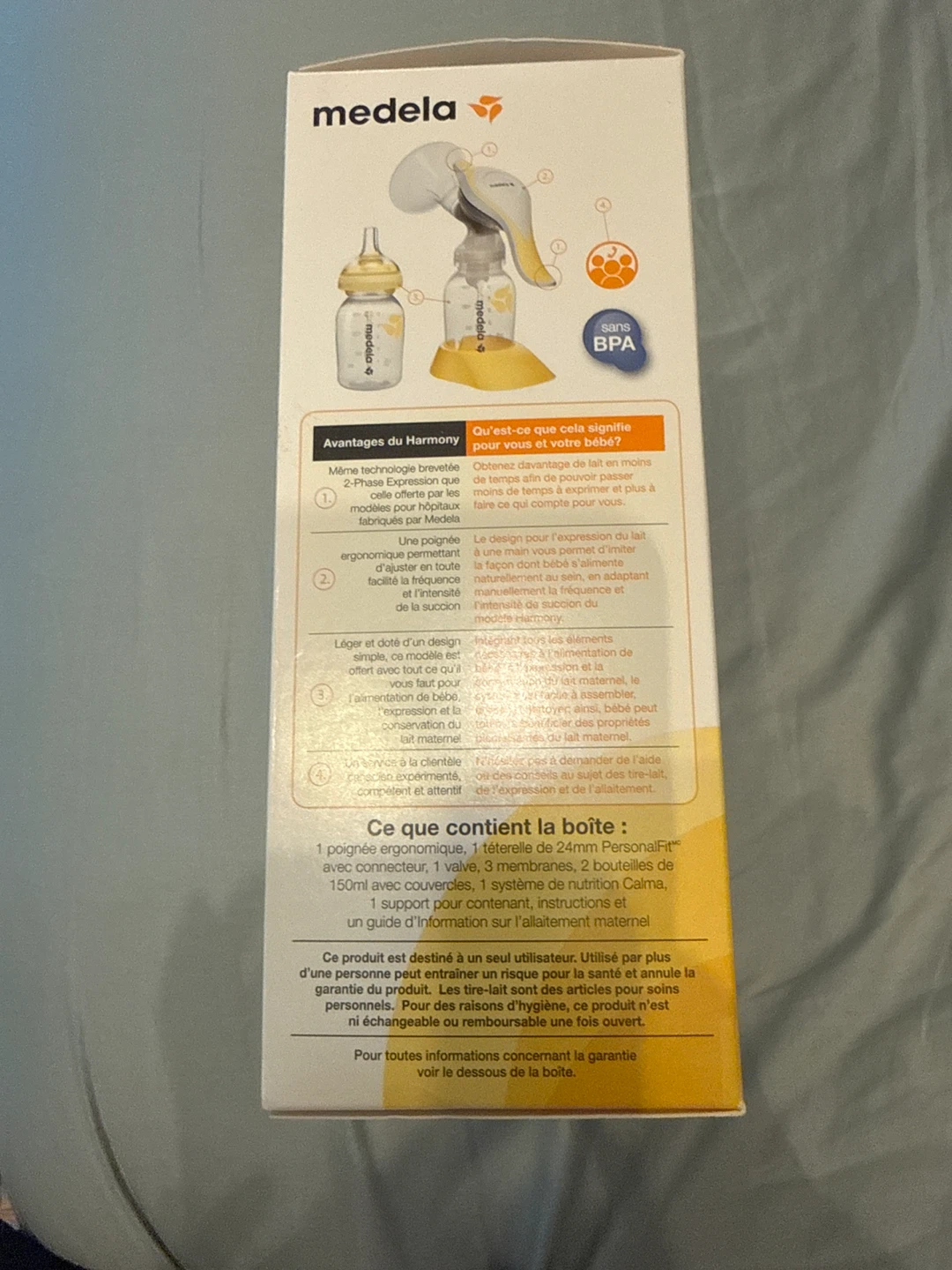 Medela Harmony Manual Breast Pump - photo 3