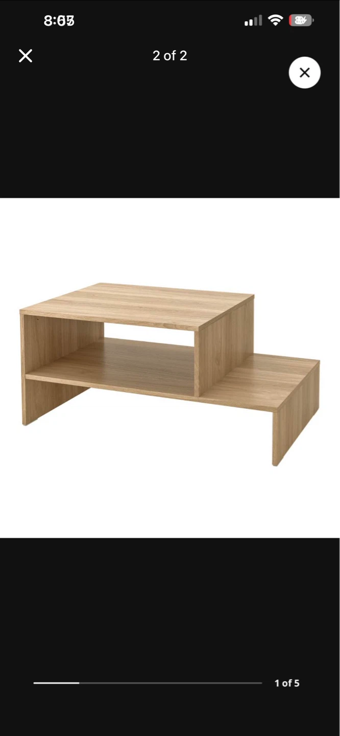 Coffee and side table