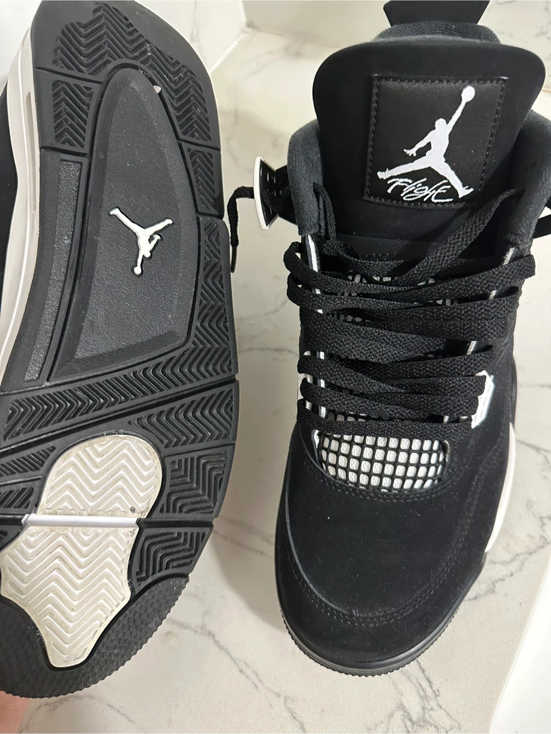 Jordan 4 white thunder - photo 2