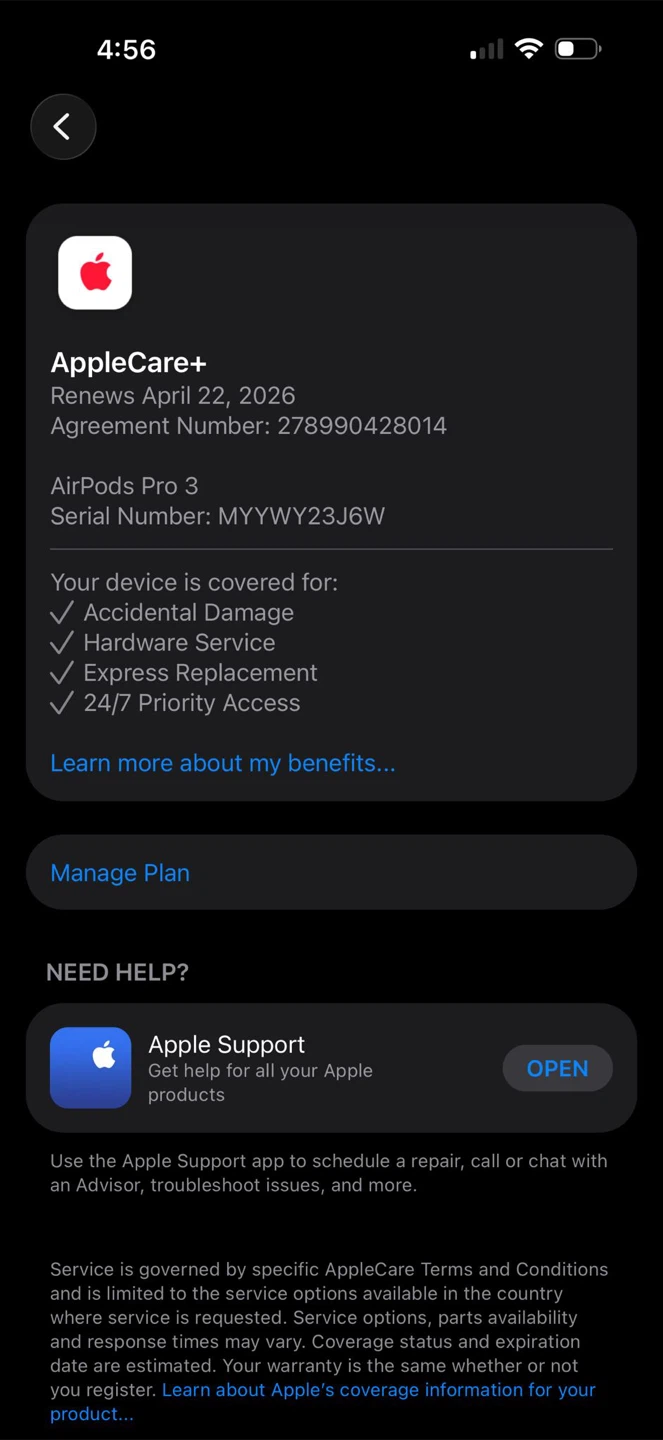 Apple AirPods Pro (3nd generation) Under warranty - photo 5