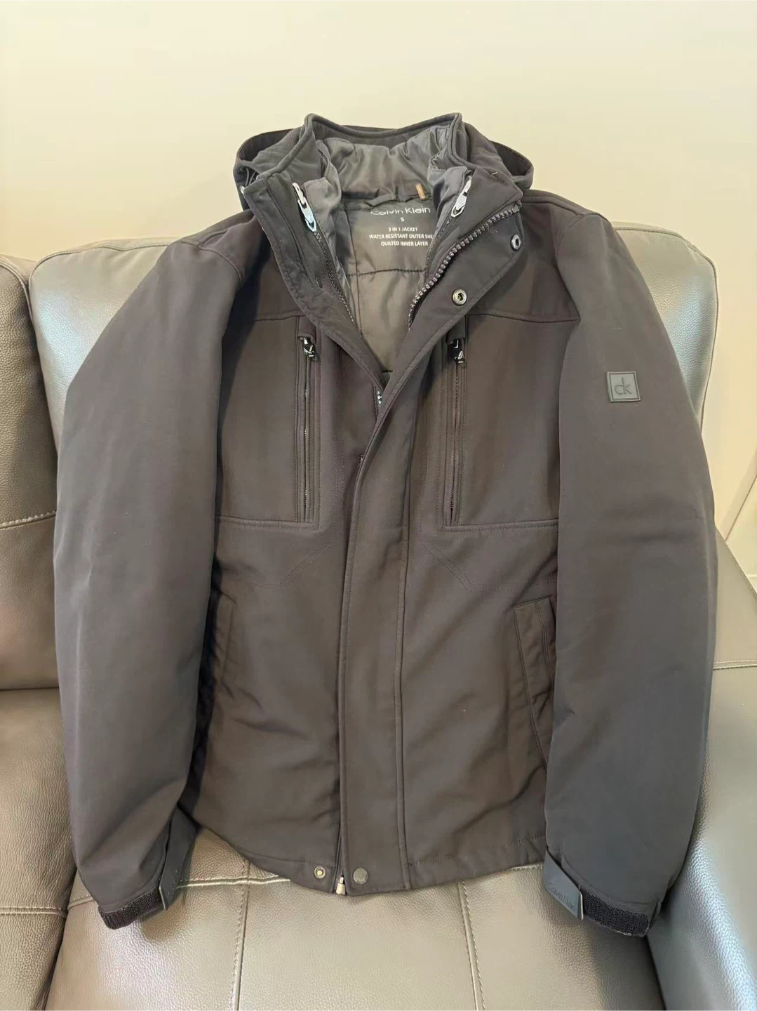 Men’s Calvin Klein 3-in-1 Jacket small GOOD CONDITION