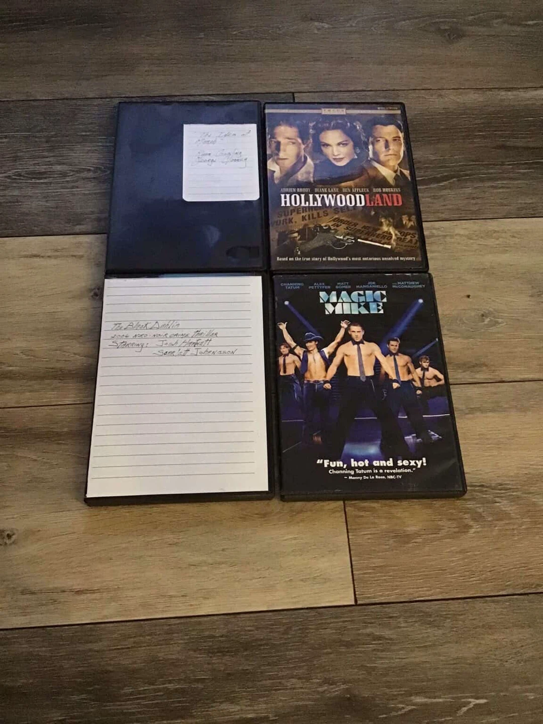 Magic Mike & Hollywoodland DVDs