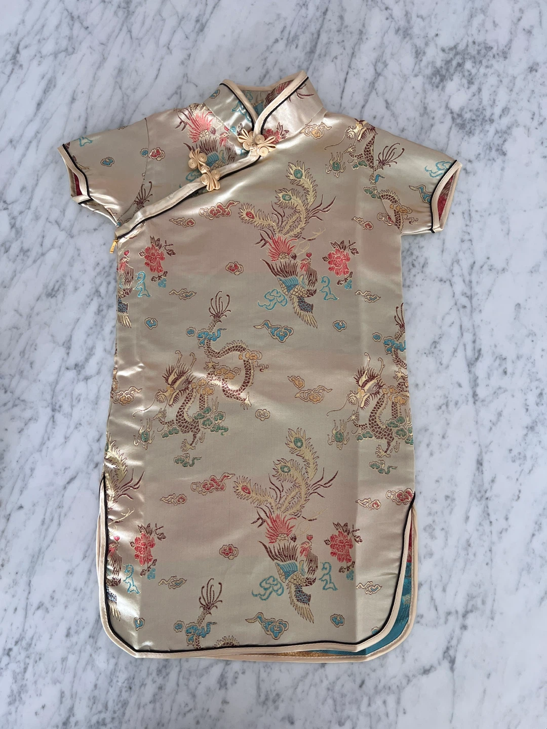 baby girl Dragon Cheongsam Dress Size 2