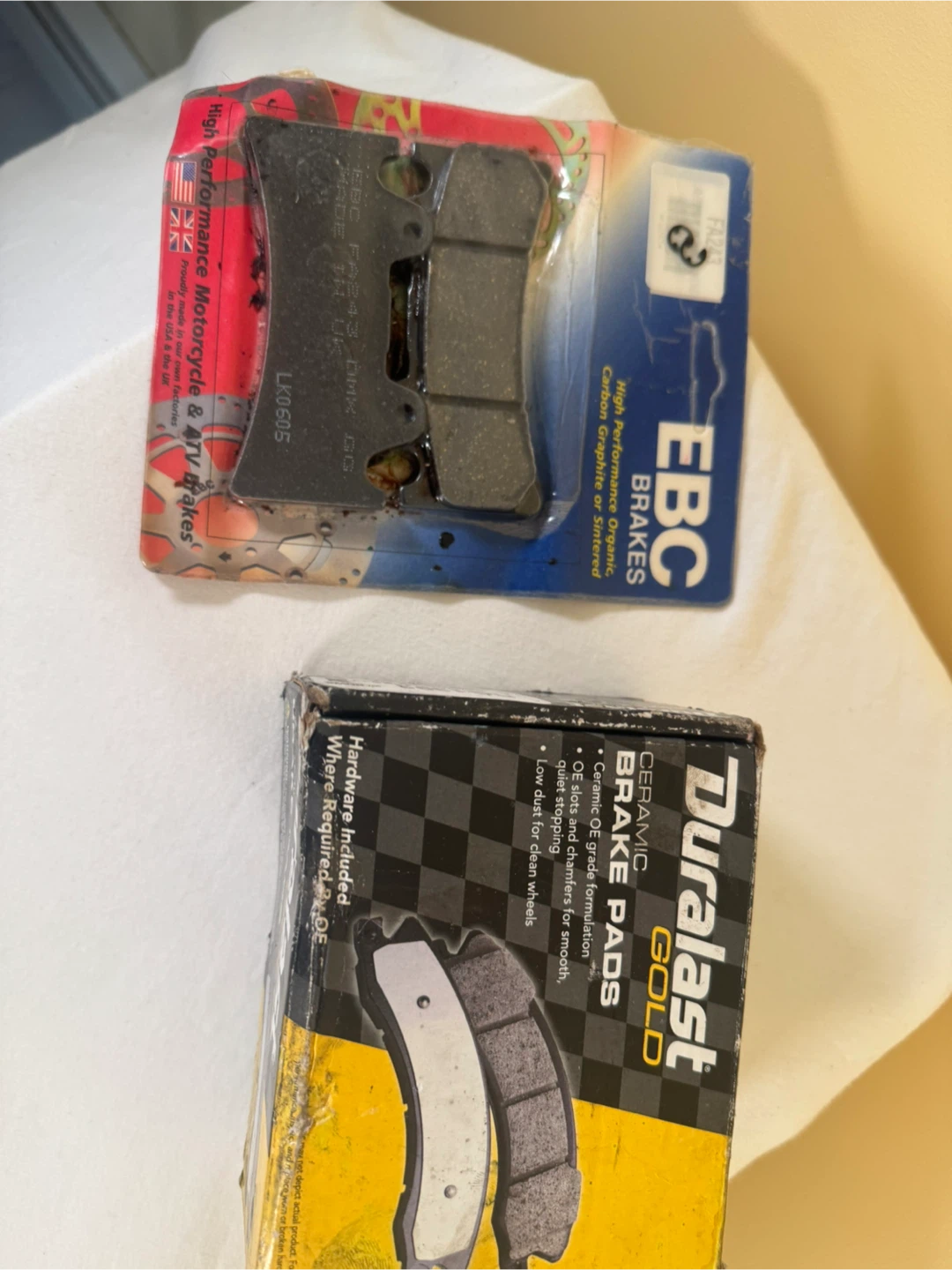 Superbike Brake Pads & Duralast Gold Ceramic Brake Pads