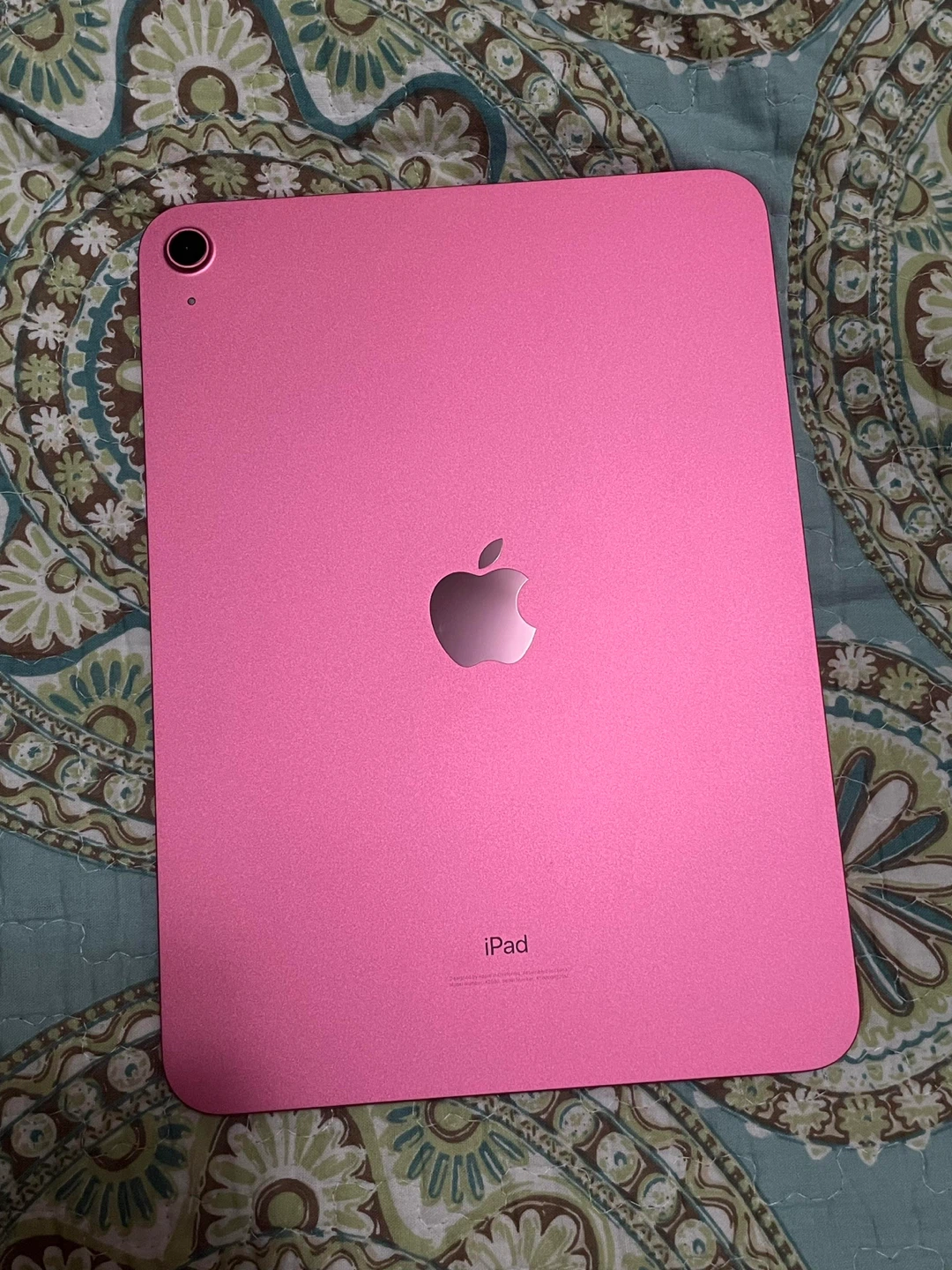 Pink Apple iPad 10 generation