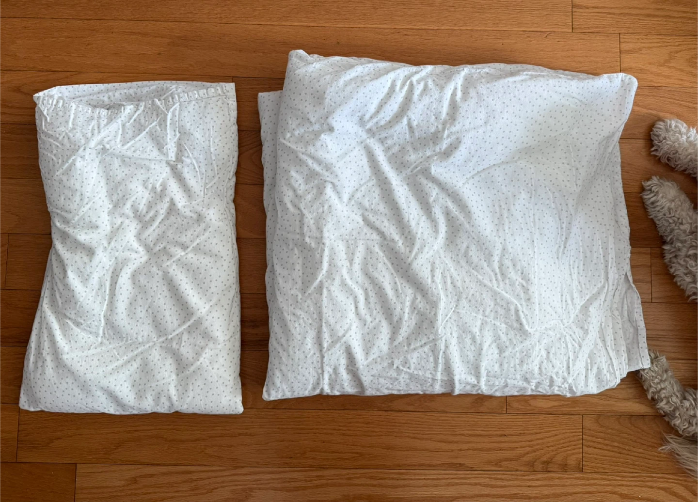 Kids Pillows and comforter  Polka Dots