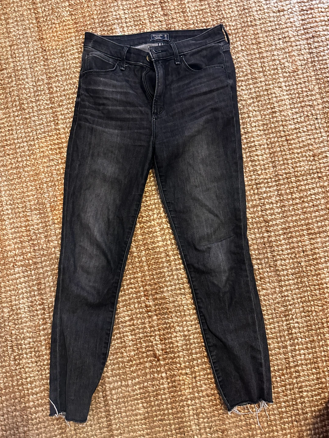 Abercrombie & Fitch Black Skinny Jeans