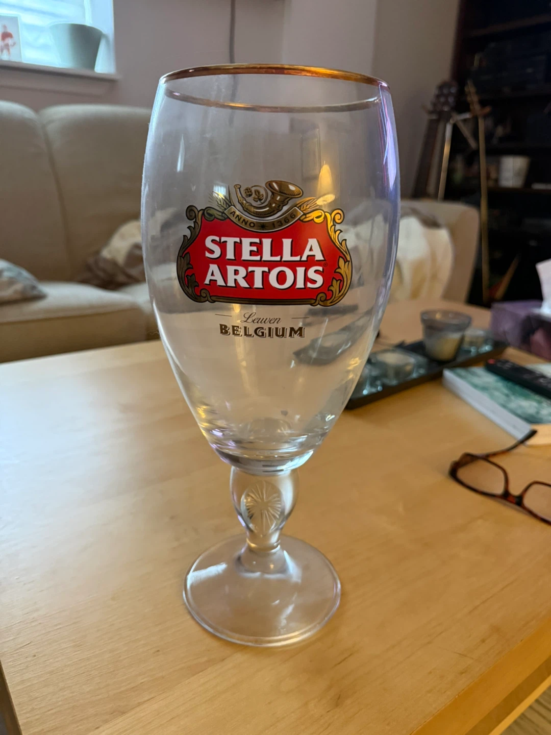 Stella Artois Goblet Beer Glass - photo 2