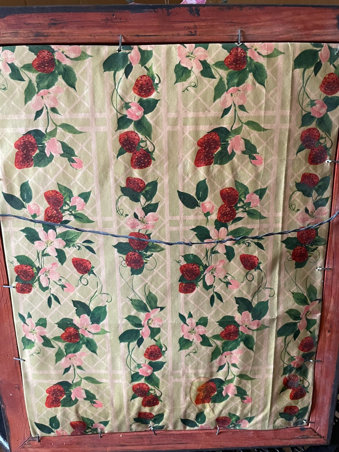Vintage Framed Needlepoint Floral Wall Art - photo 3