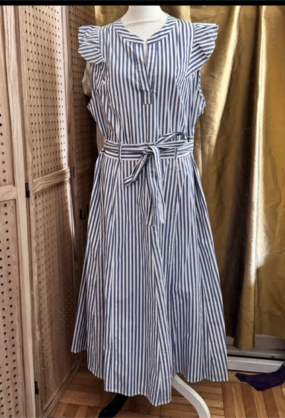 Tommy Hilfiger MYKONOS Striped Maxi Dress Size L - photo 2