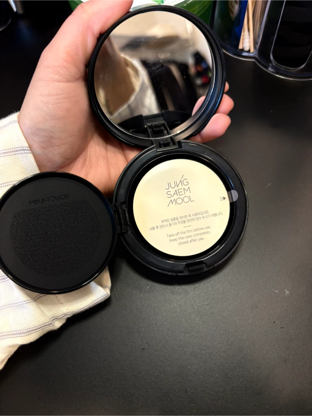 JUNG SAEMMOOL Essential Skin Nuder Cushion Light SPF50+ PA+++ - photo 3