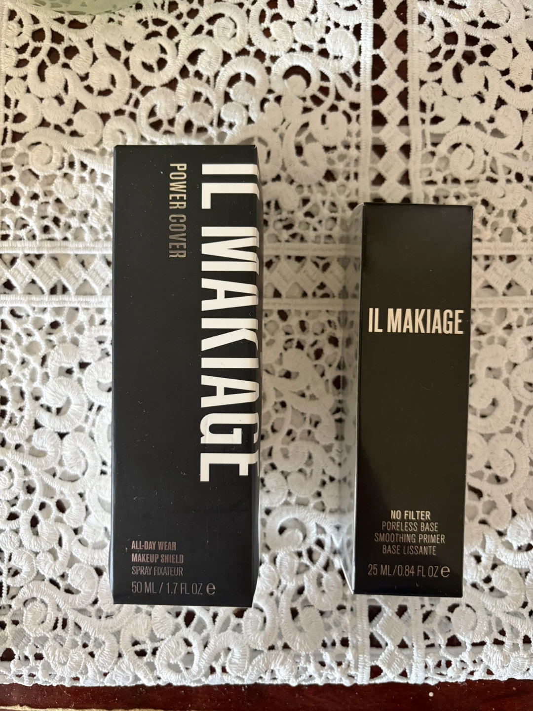 IL MAKIAGE Power Cover Makeup Shield & No Filter Primer Set