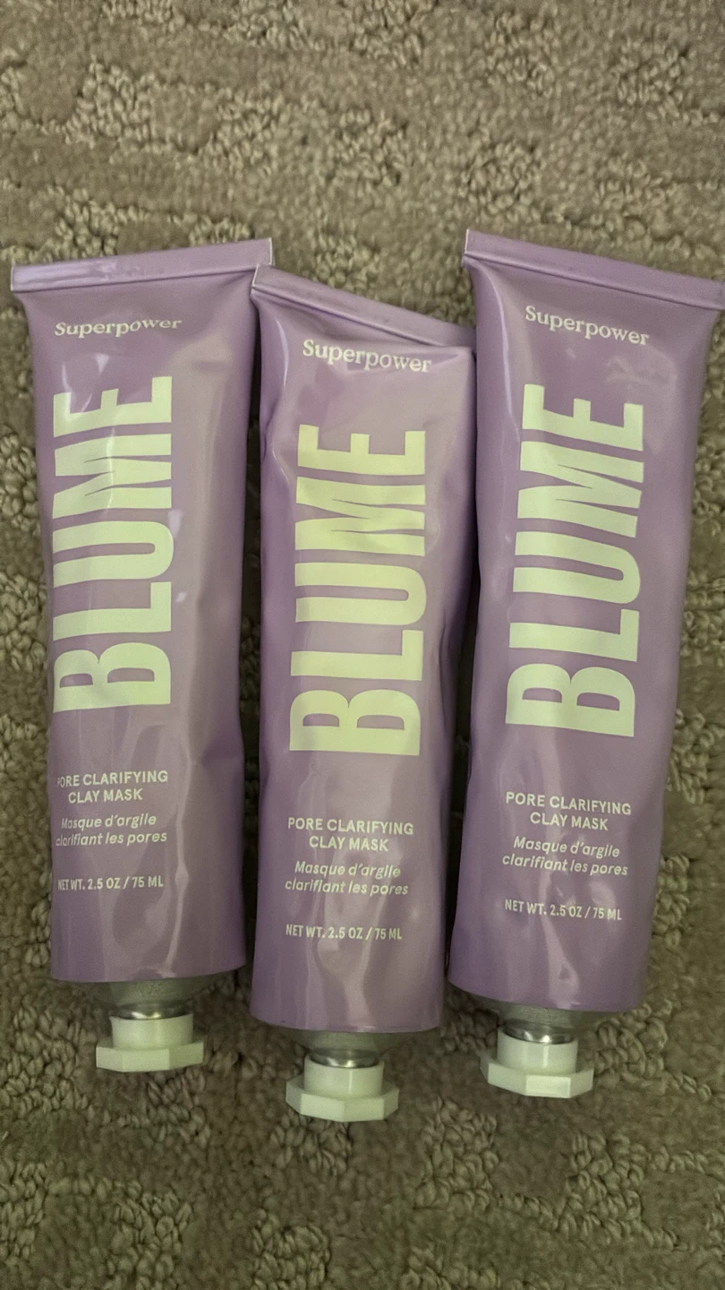 $10 each BLUME Superpower Pore Clarifying Clay Mask