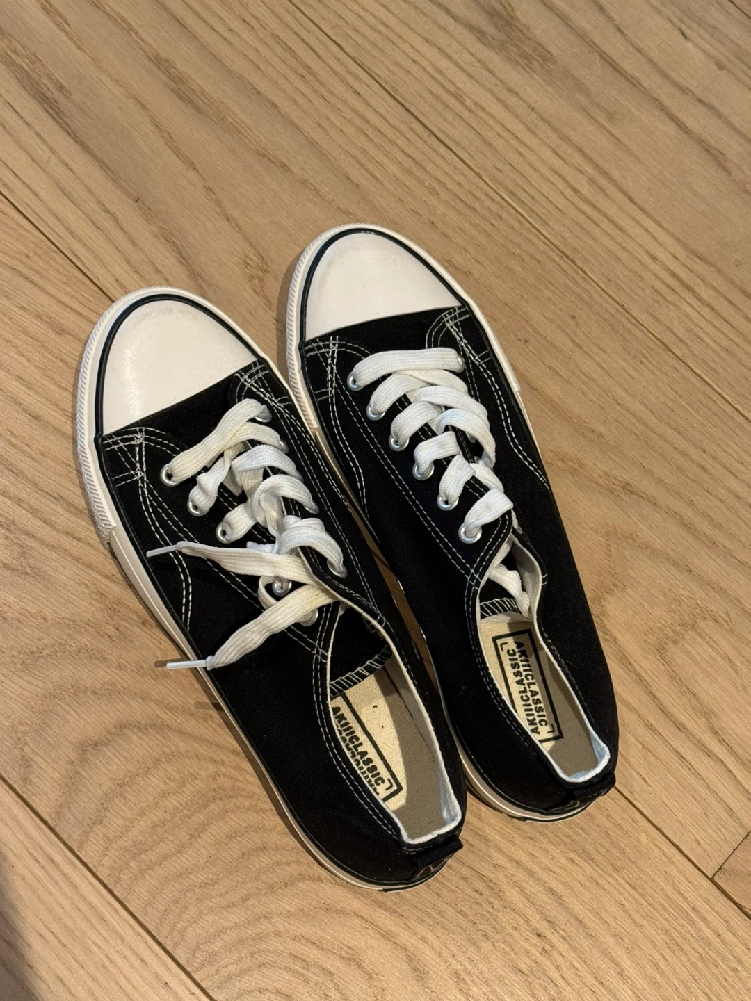 Brand New Black Canvas Sneakers 280mm/Men’s 10 - photo 2