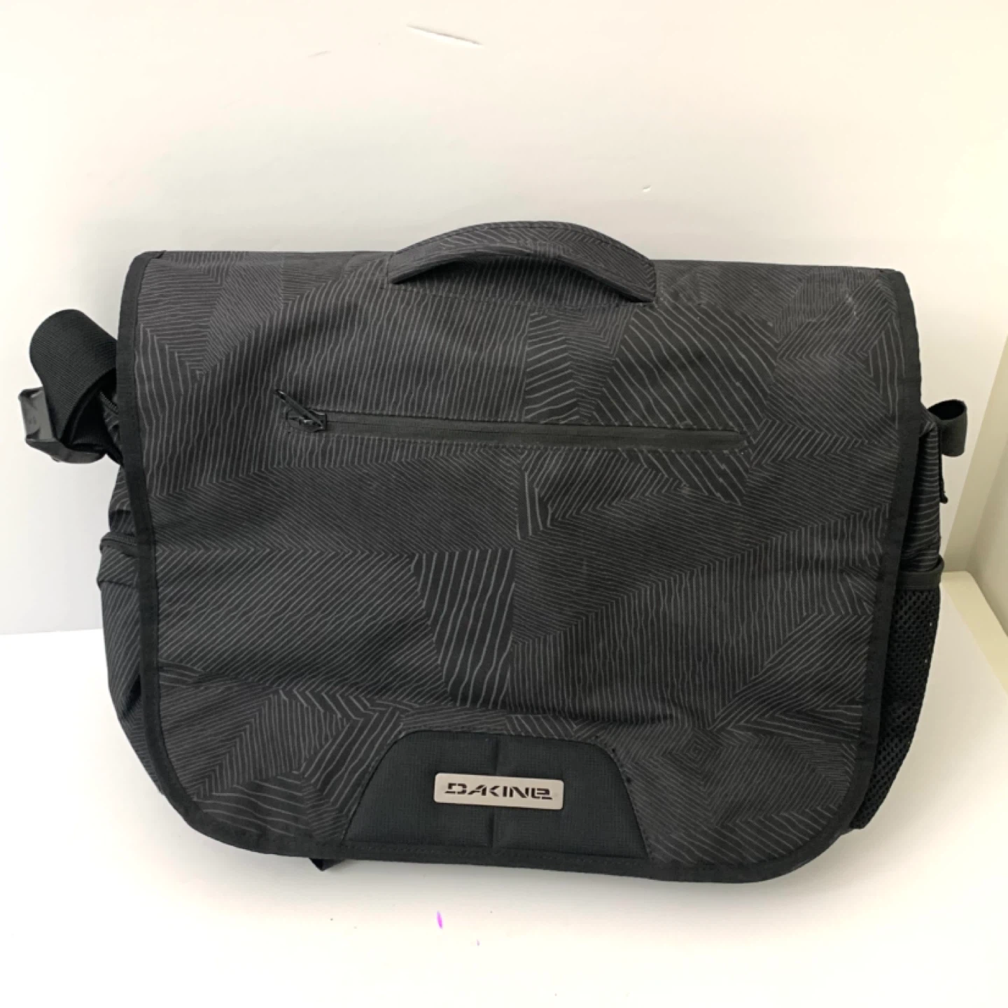 Messenger Bag Laptop Bag Crossbody Bag Black Adjustable Strap