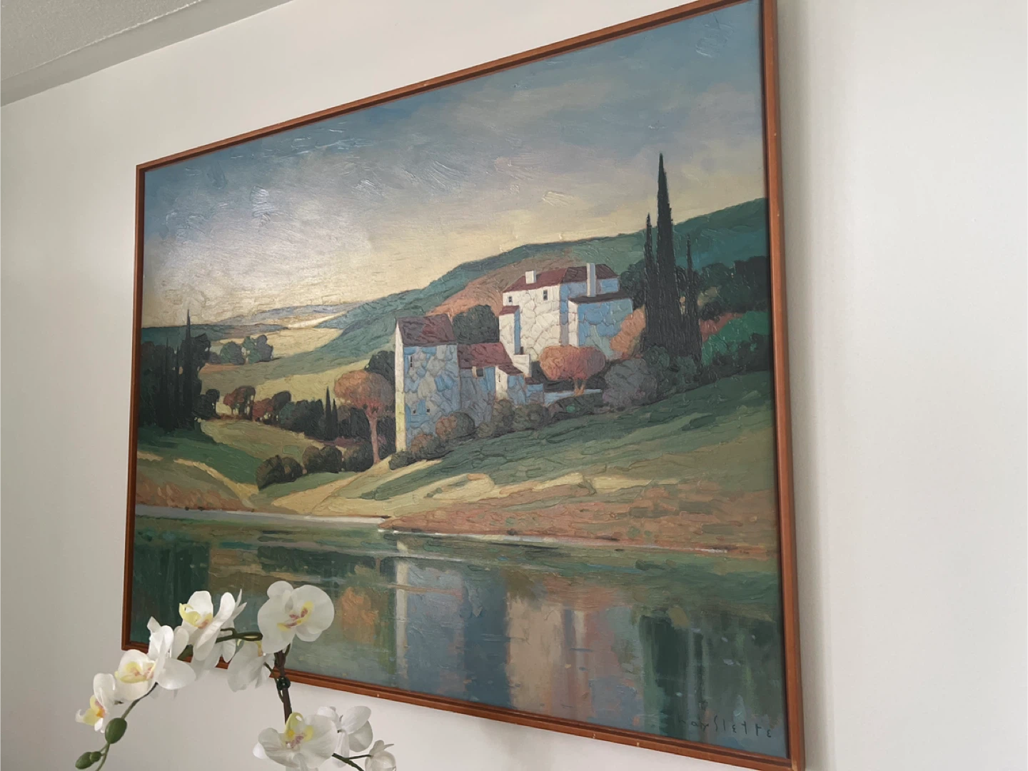 Framed Landscape Painting