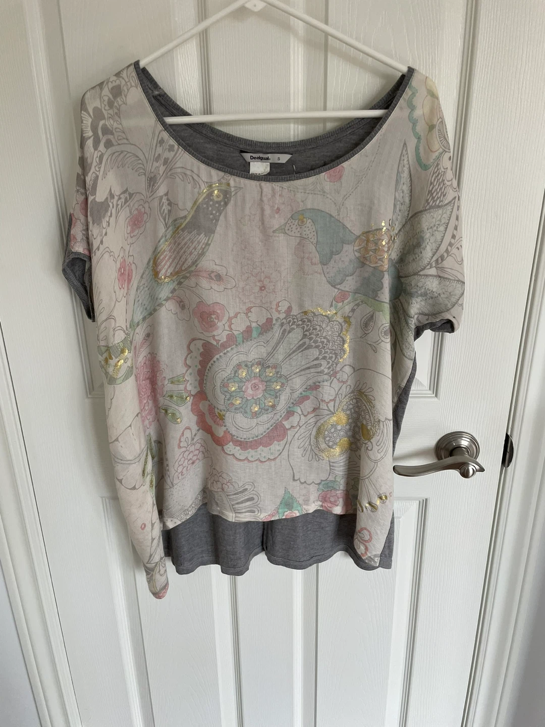 Desigual Women's Print T-Shirt Size S
