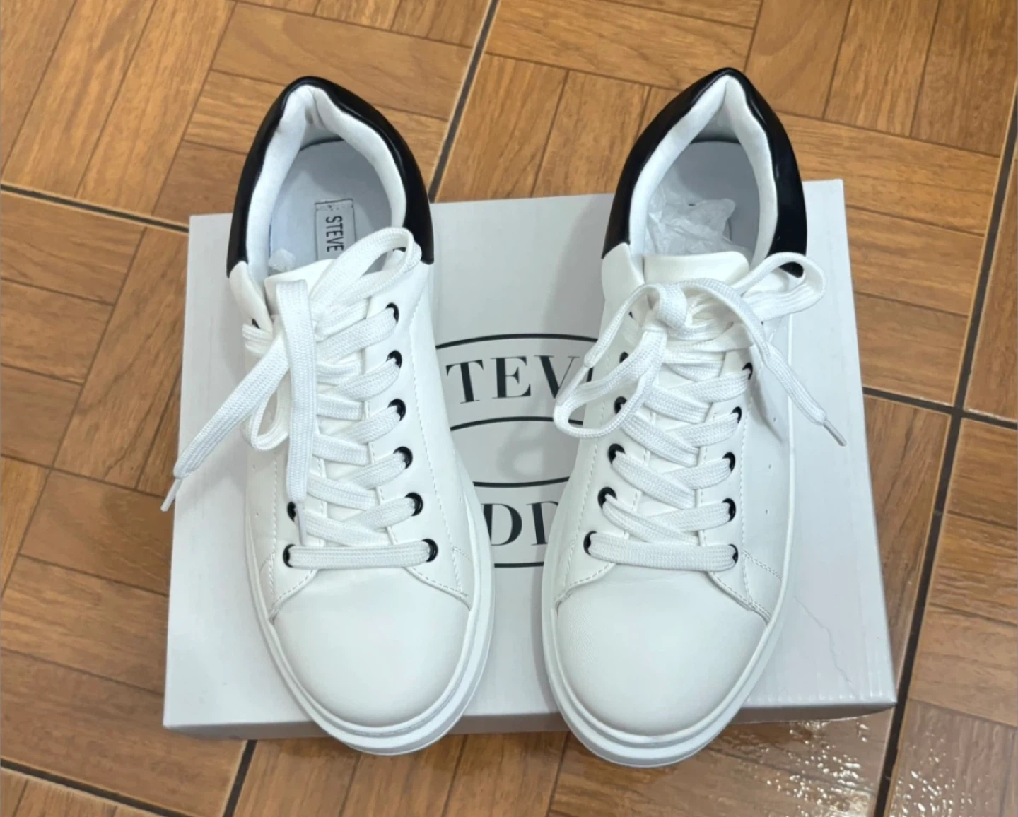 Women’s Steve Madden Zolla White Platform Sneakers - photo 2