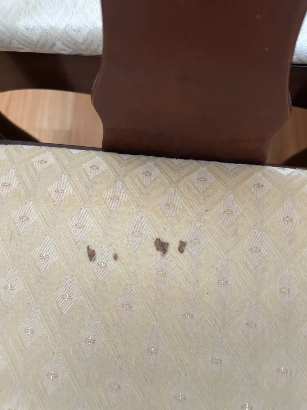 Wooden Dining Chair with Upholstered Seat - photo 5