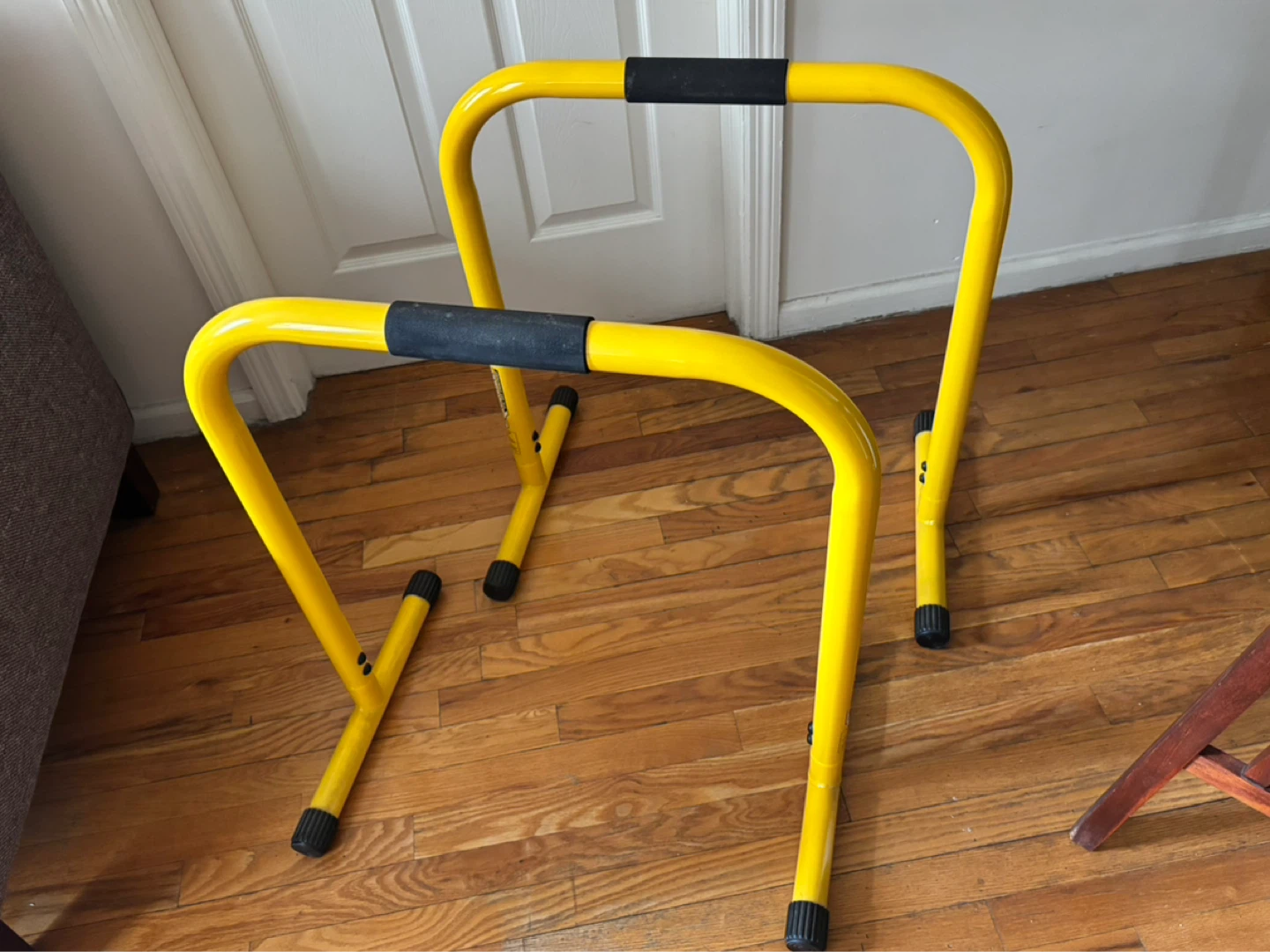 Yellow Parallel Dip Bars - photo 2