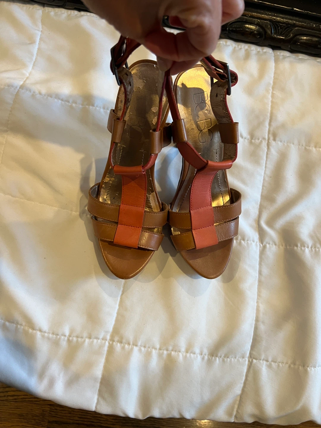 BcbGeneration Women's Strappy Platform Heels - photo 3