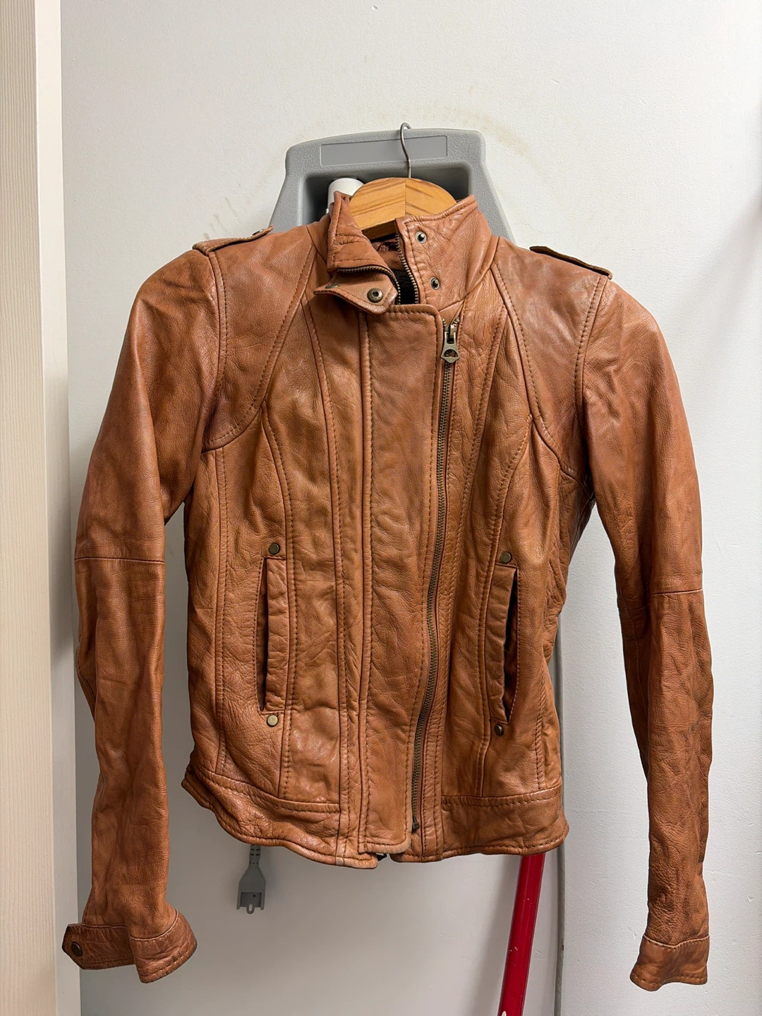 Brown Pleather Jacket - photo 2