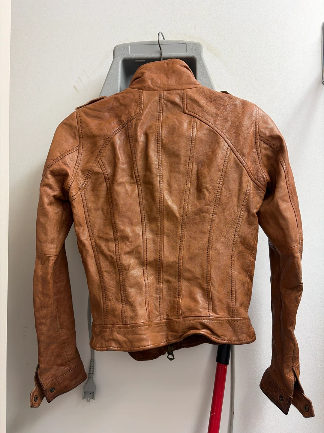 Brown Pleather Jacket - photo 3