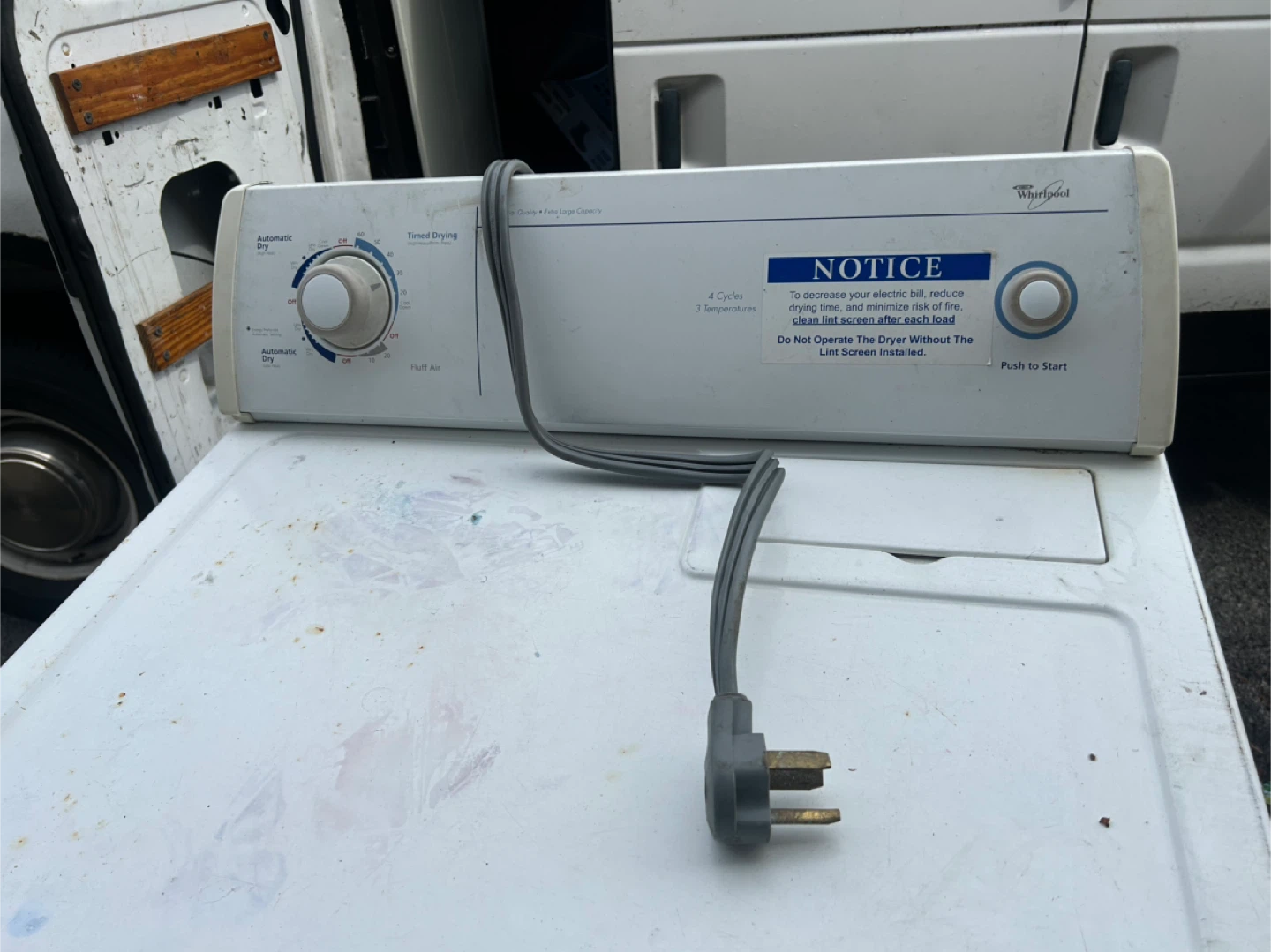 Whirlpool Electric Dryer - photo 2