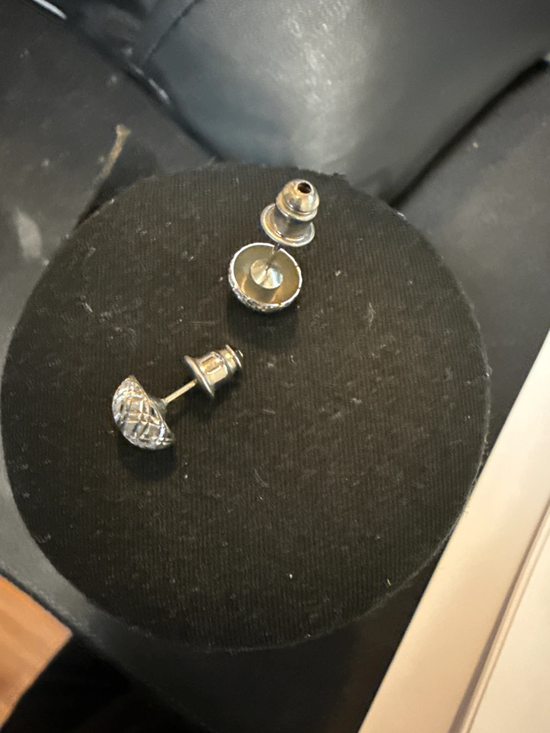 Silver-tone Stud Earrings - photo 2