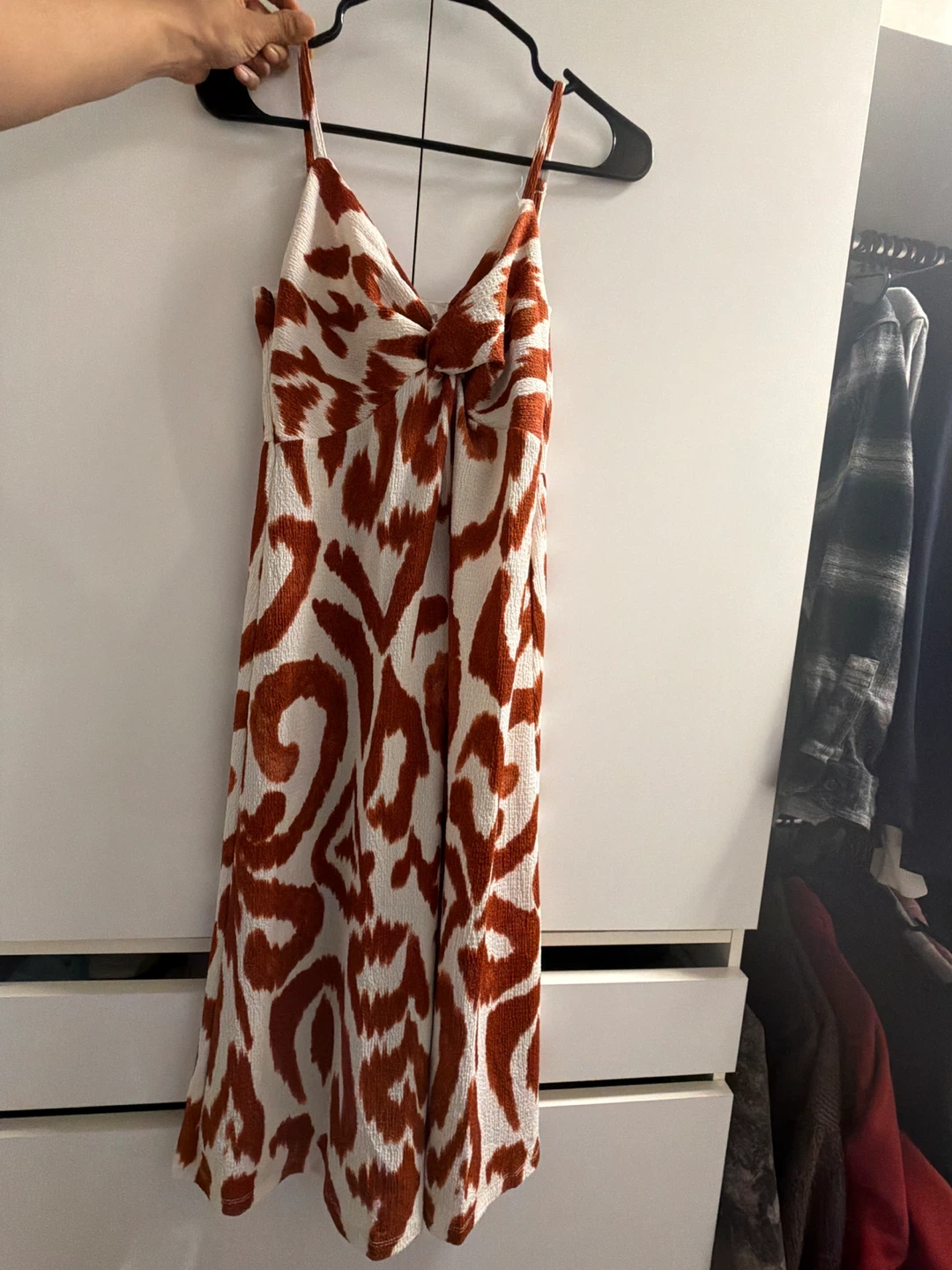 H&M Women's Print Midi Dress