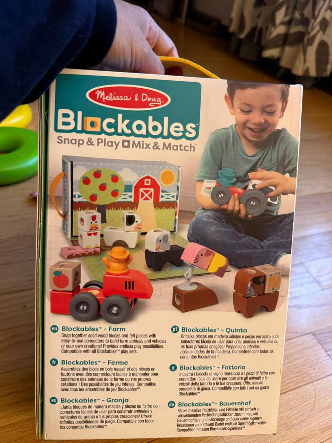Brandnew  Blockables Farm Play Set Snap Mix & Match - photo 3