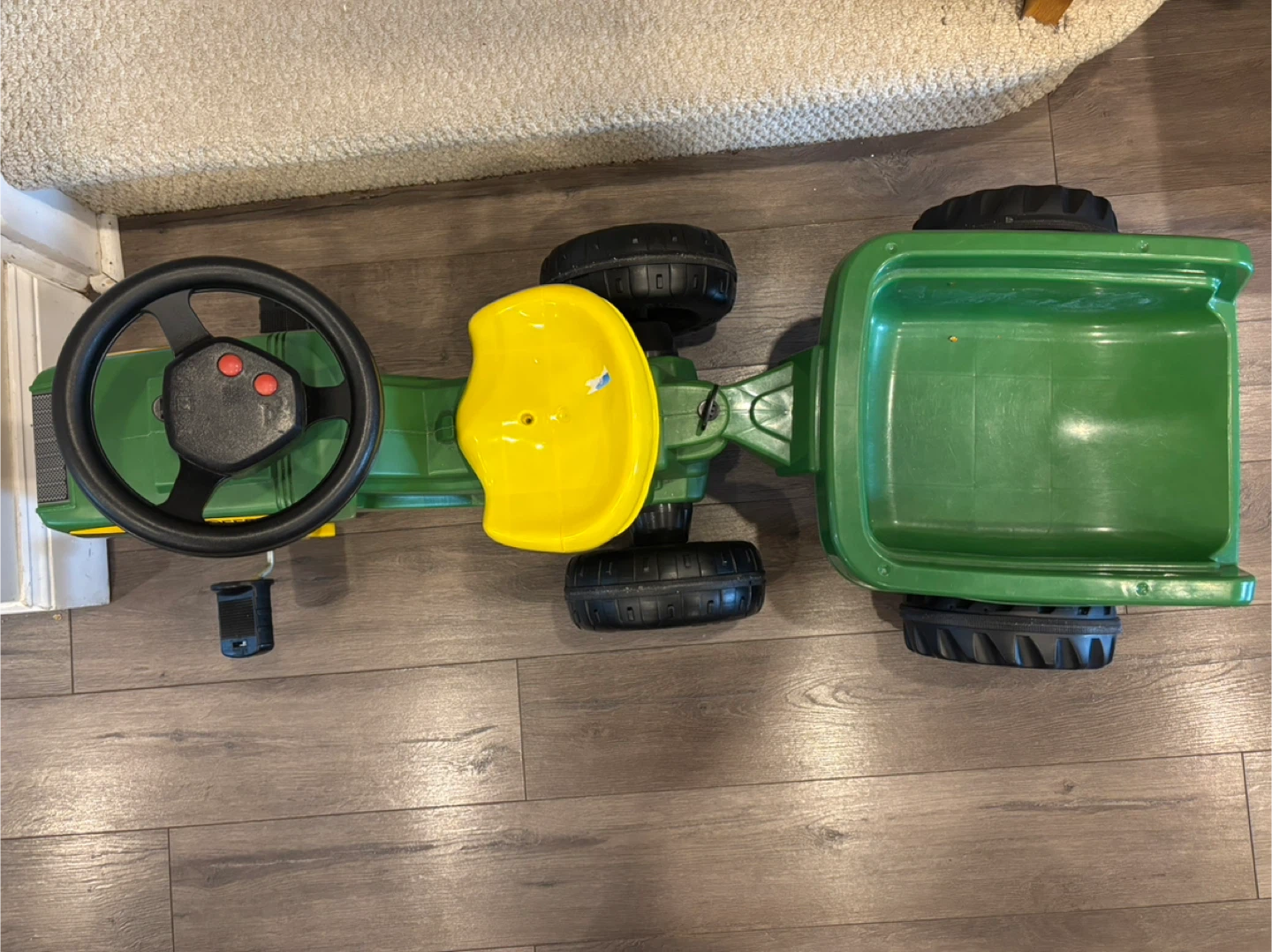 John Deere Pedal Tractor with Trailer - photo 2