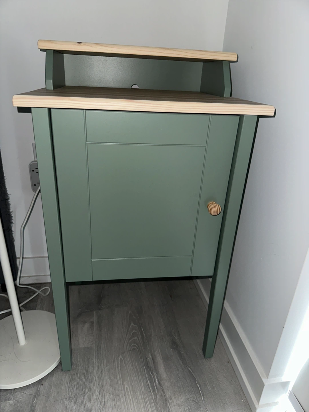 IKEA OLDERDALEN bedside table, 47x43 cm