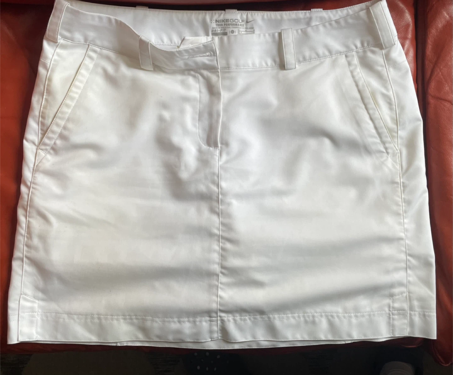 4 White Golf Skirts