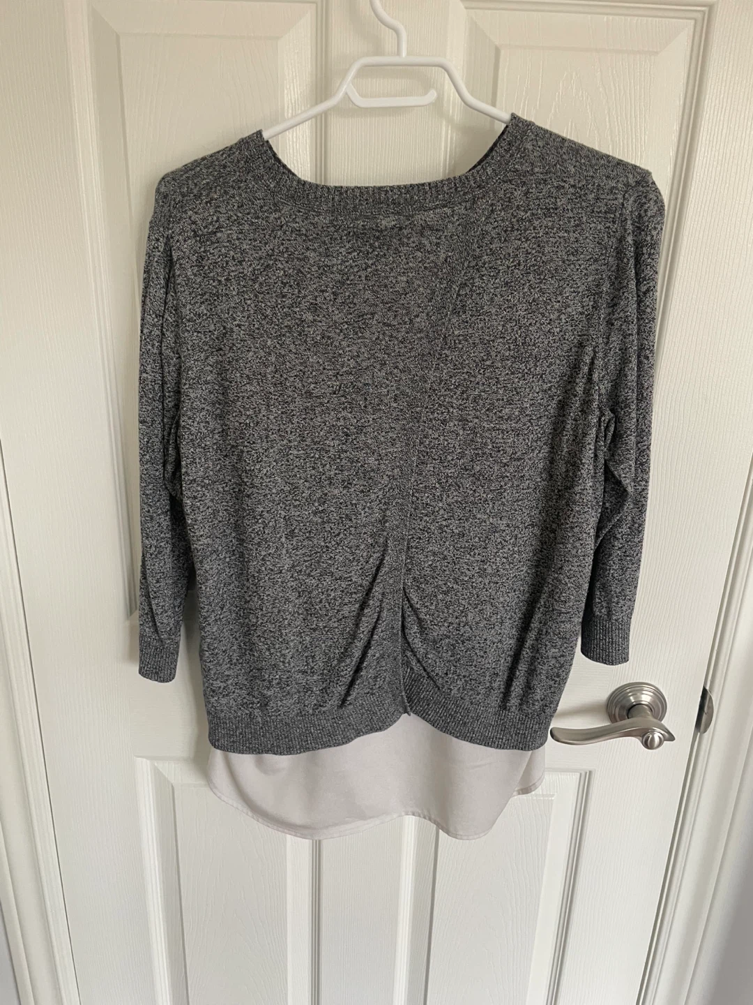 Calvin Klein Women's Grey Hi-Low Sweater Size M - photo 5