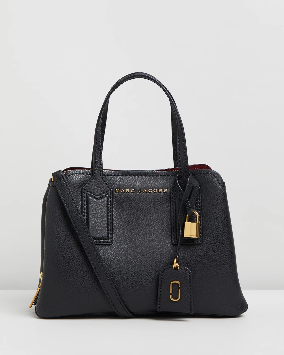 Marc Jacobs Black Leather Satchel Handbag - photo 5
